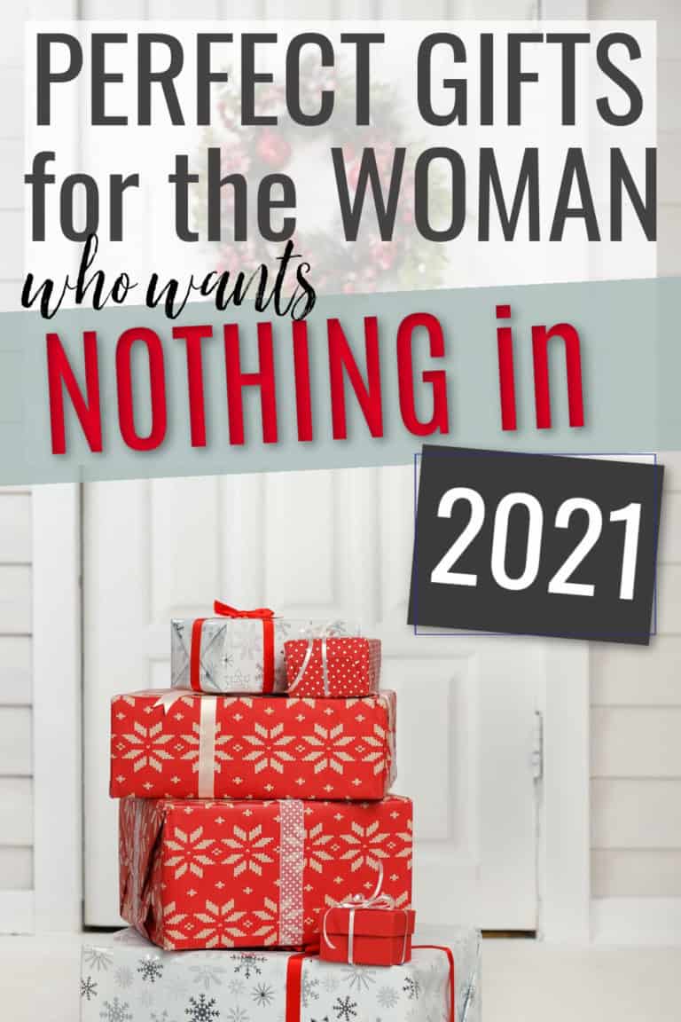 The Perfect Gifts For The Woman Who Wants Nothing - Simplify The Holidays